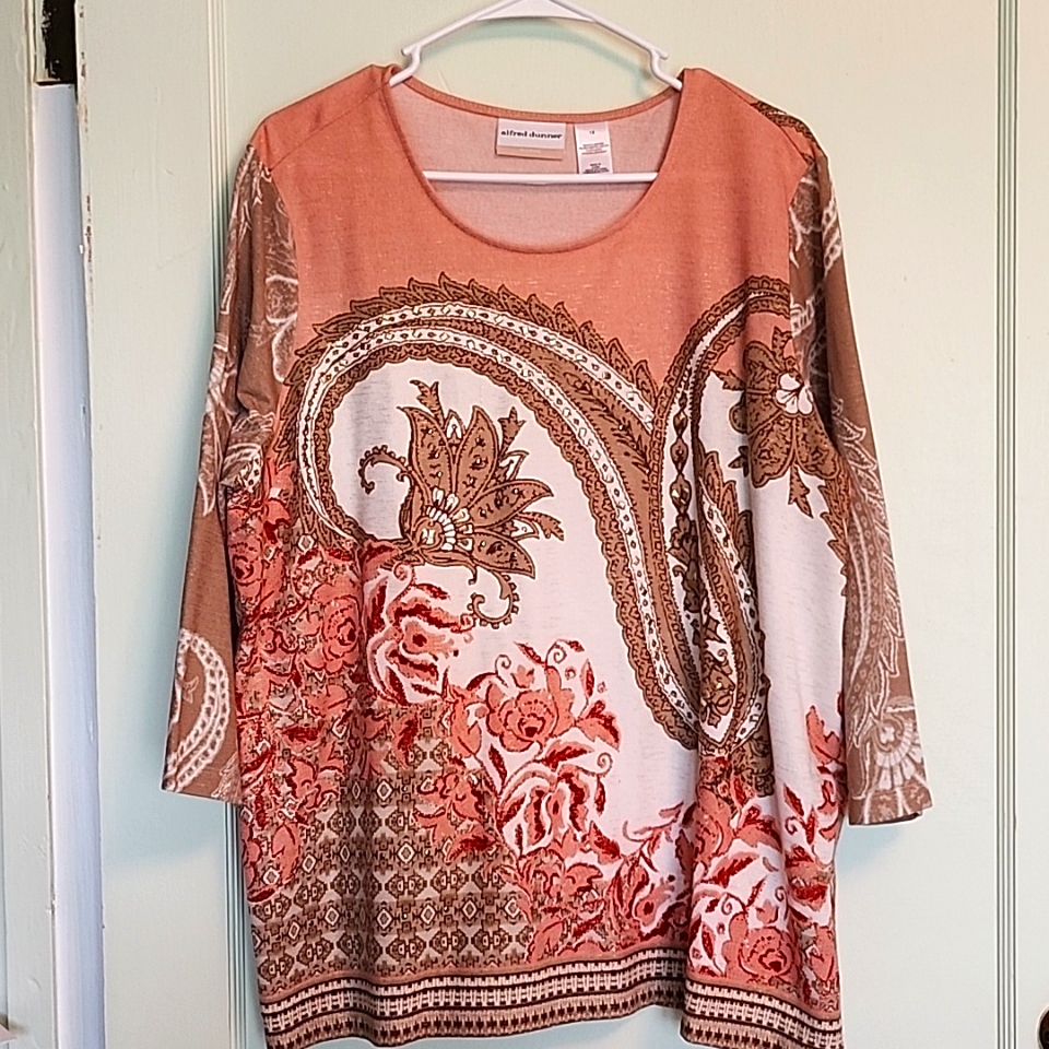 Alfred Dunner Tunic Sweater